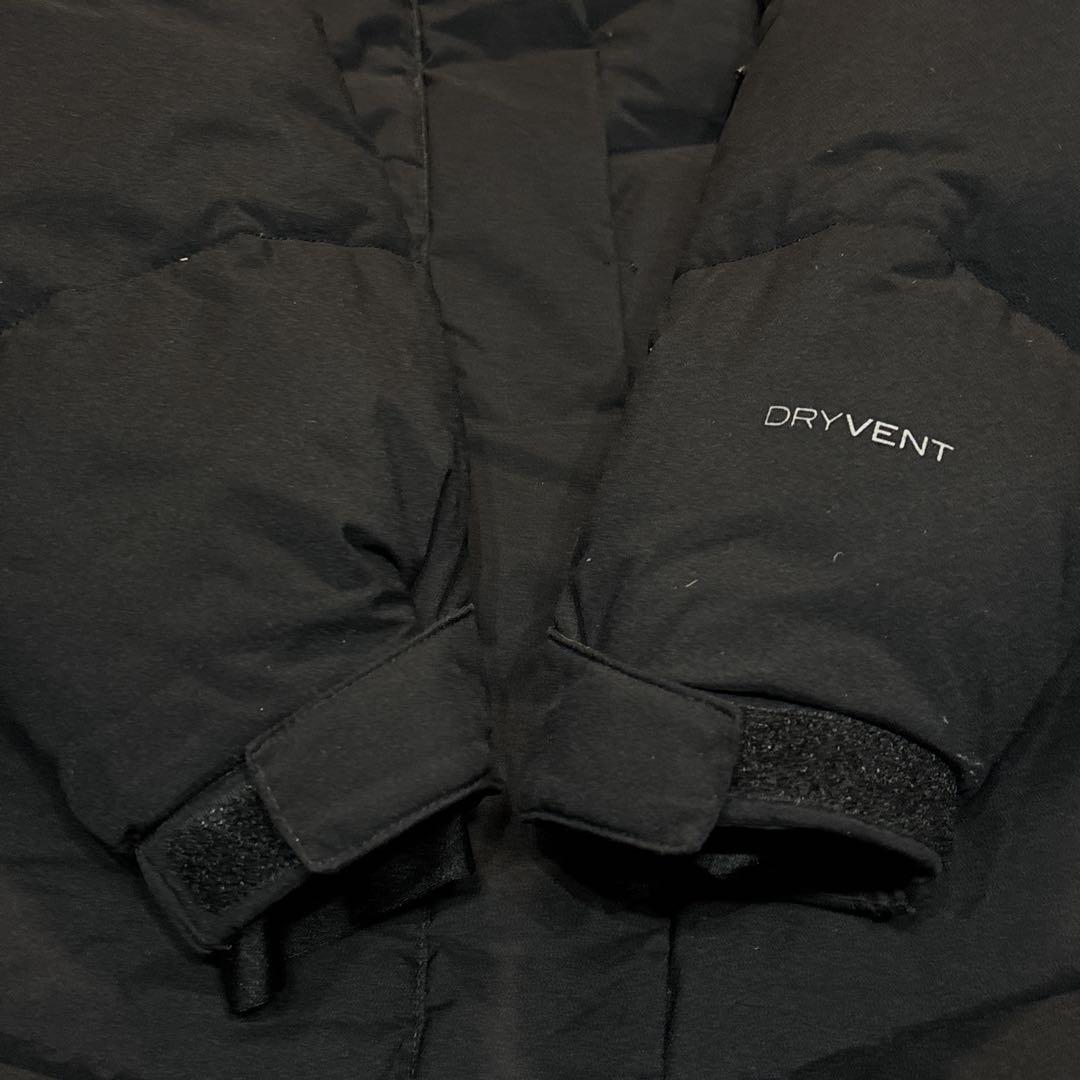 ノースフェイス ダウンジャケット 黒 L ※155、