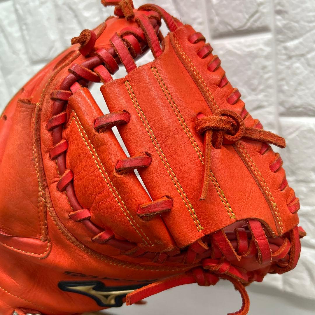 【美品】野球 グローブ 軟式 一般 キャッチャーミット ミズノ セレクト9
