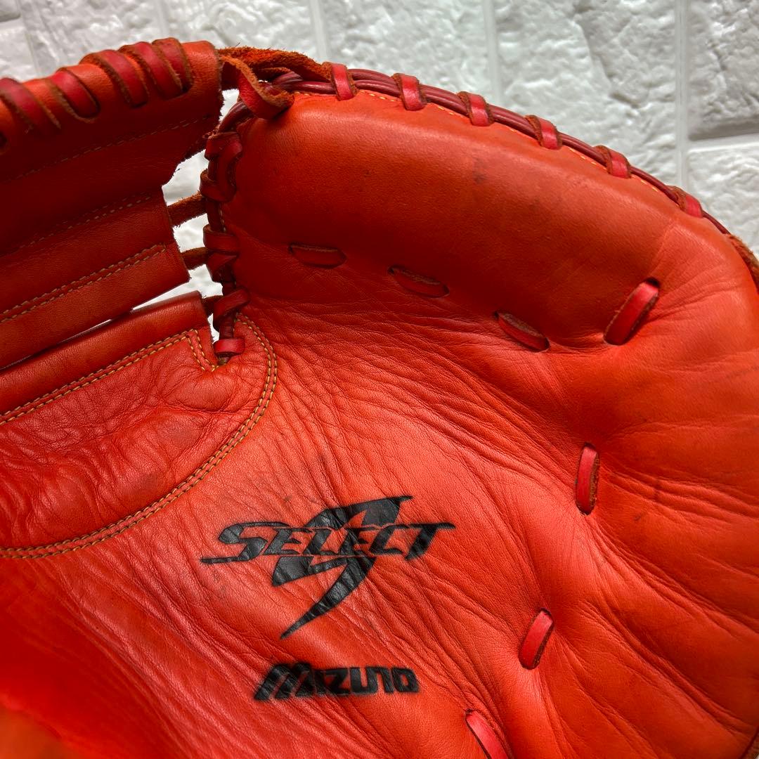 【美品】野球 グローブ 軟式 一般 キャッチャーミット ミズノ セレクト9