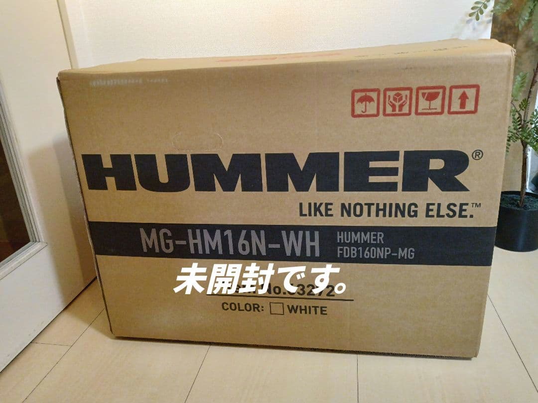 HUMMER ノーパンク16インチ折畳自転車WH