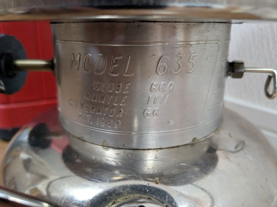 訳あり　コールマン　ランタン635　ヴィンテージランタン　 製