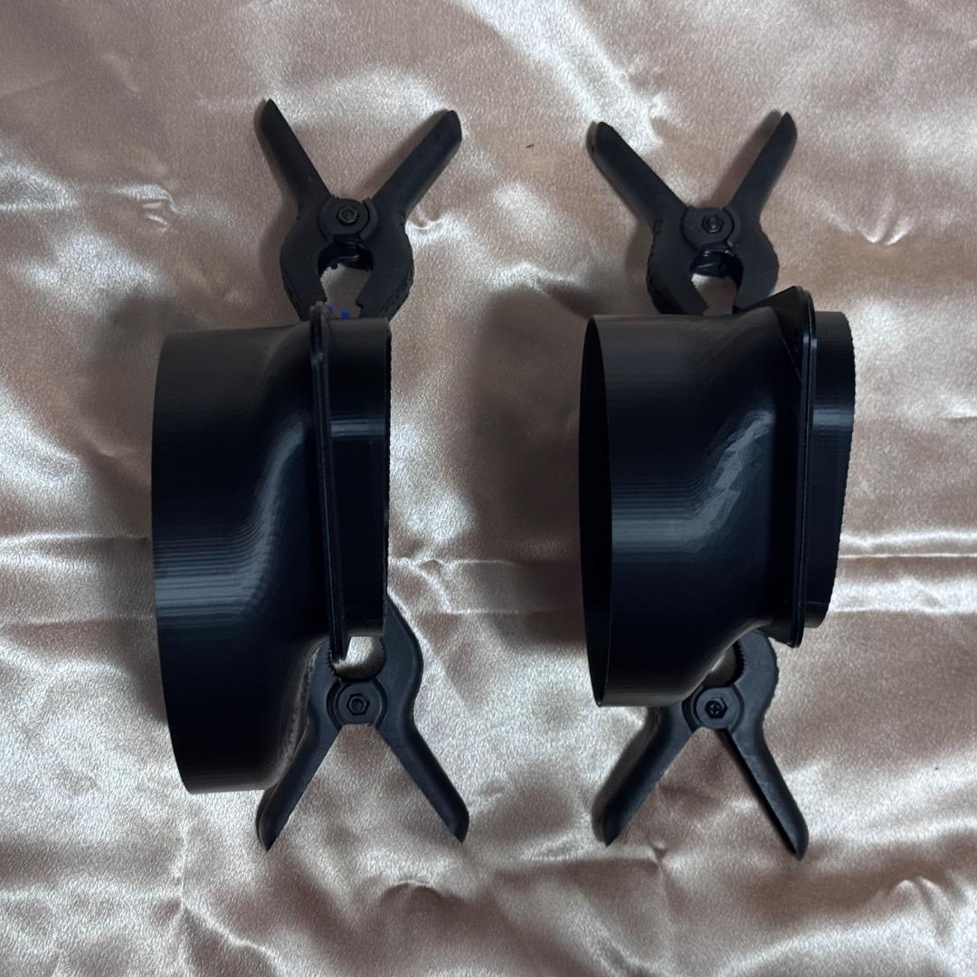 エコフローECOFLOW WAVE2,3専用ダクト取付用パーツ 運転席ドア用