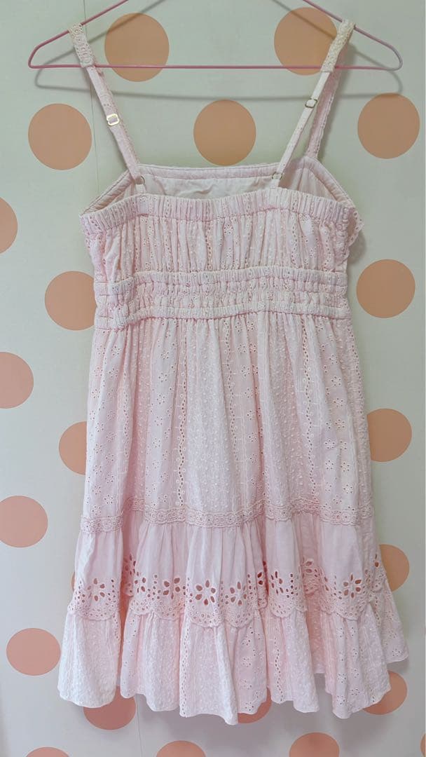 V*V様 平成00's リズリサ　コットンフラワーレースキャミ　平成ギャル　量産