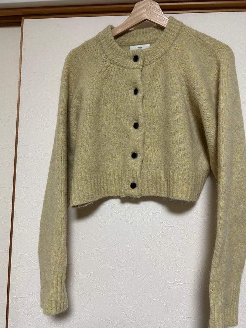 トップス anuke Melange Knit Cardigan