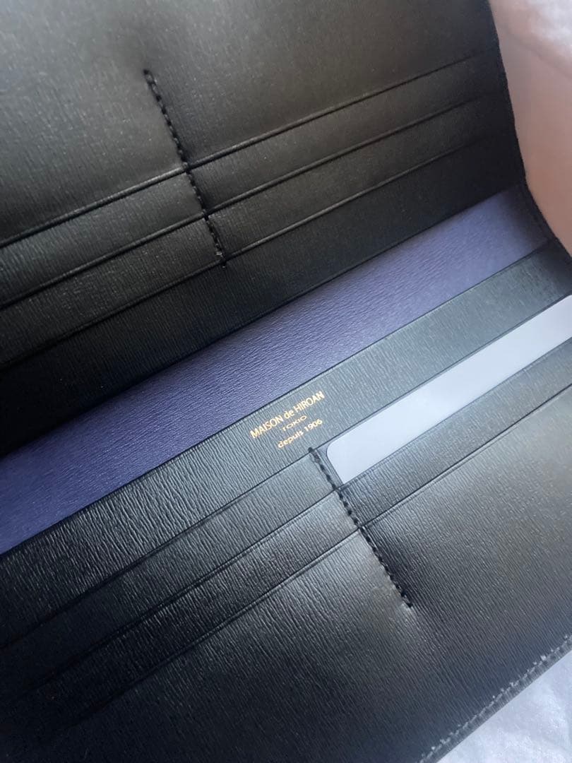 MAISON de HIROAN 長財布 黒