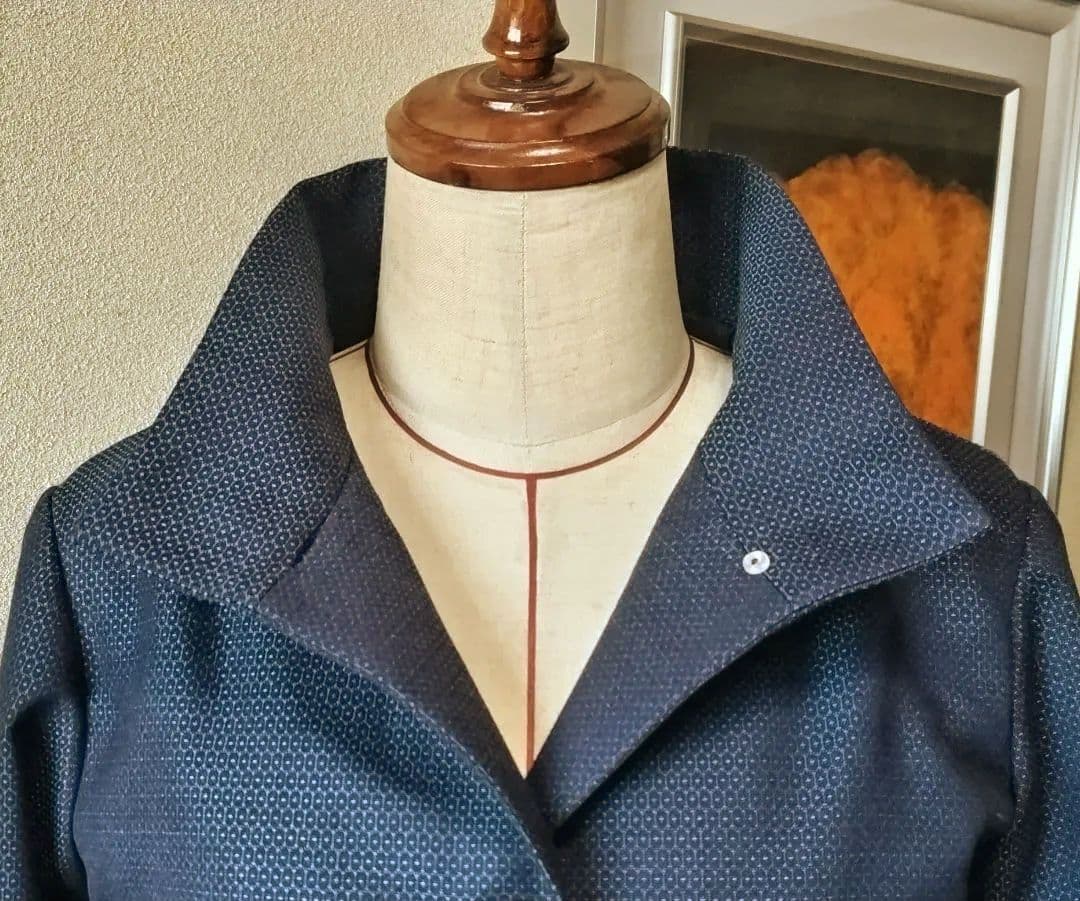 着物リメイクスーツ（総裏)㉓・プロの仕立て