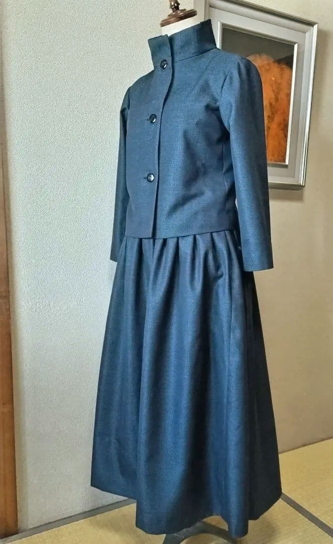 着物リメイクスーツ（総裏)㉓・プロの仕立て