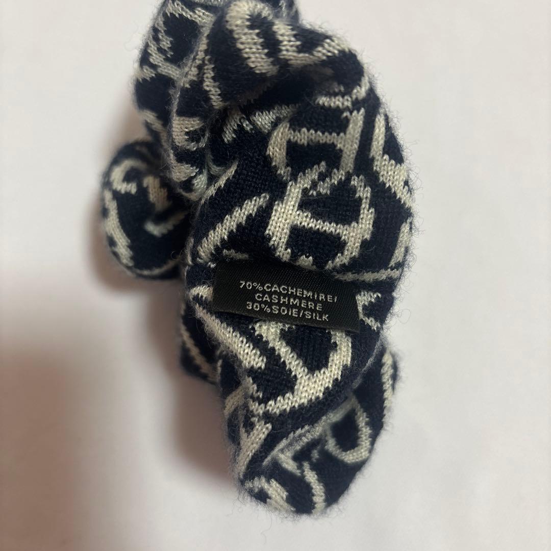 HERMES シェーヌダンクル シュシュ 正規品 ヘアアクセサリー