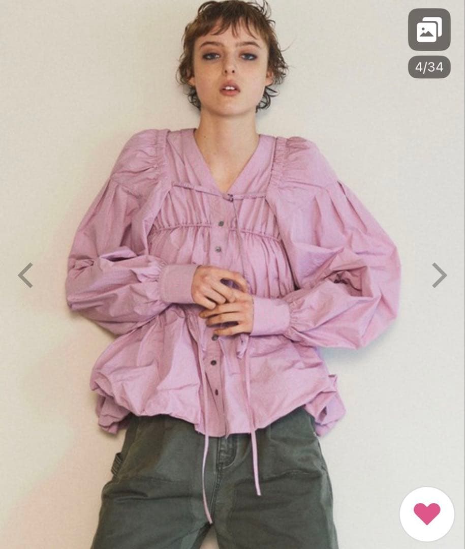 MAISON SPECIAL マルチウェイタフタブラウス