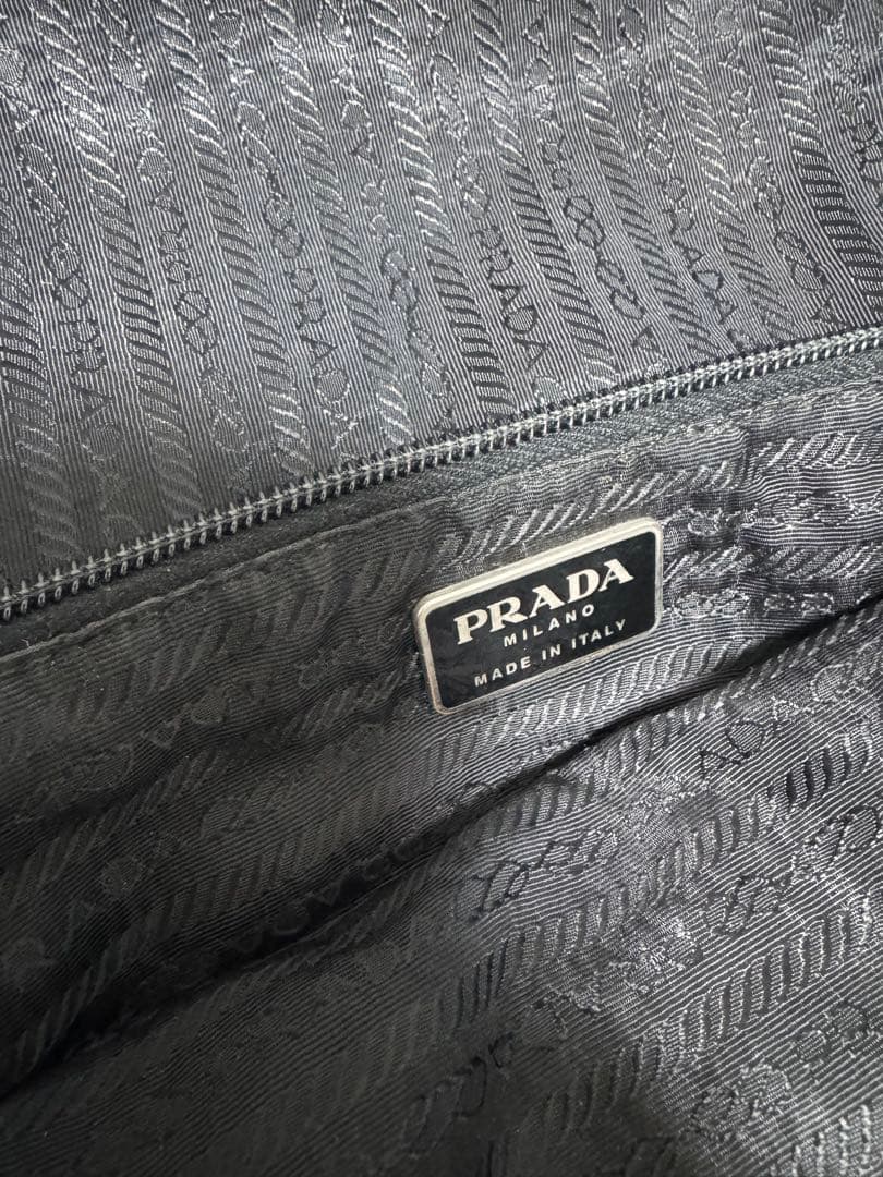 PRADA ナイロン　ハンドバッグ　白タグ