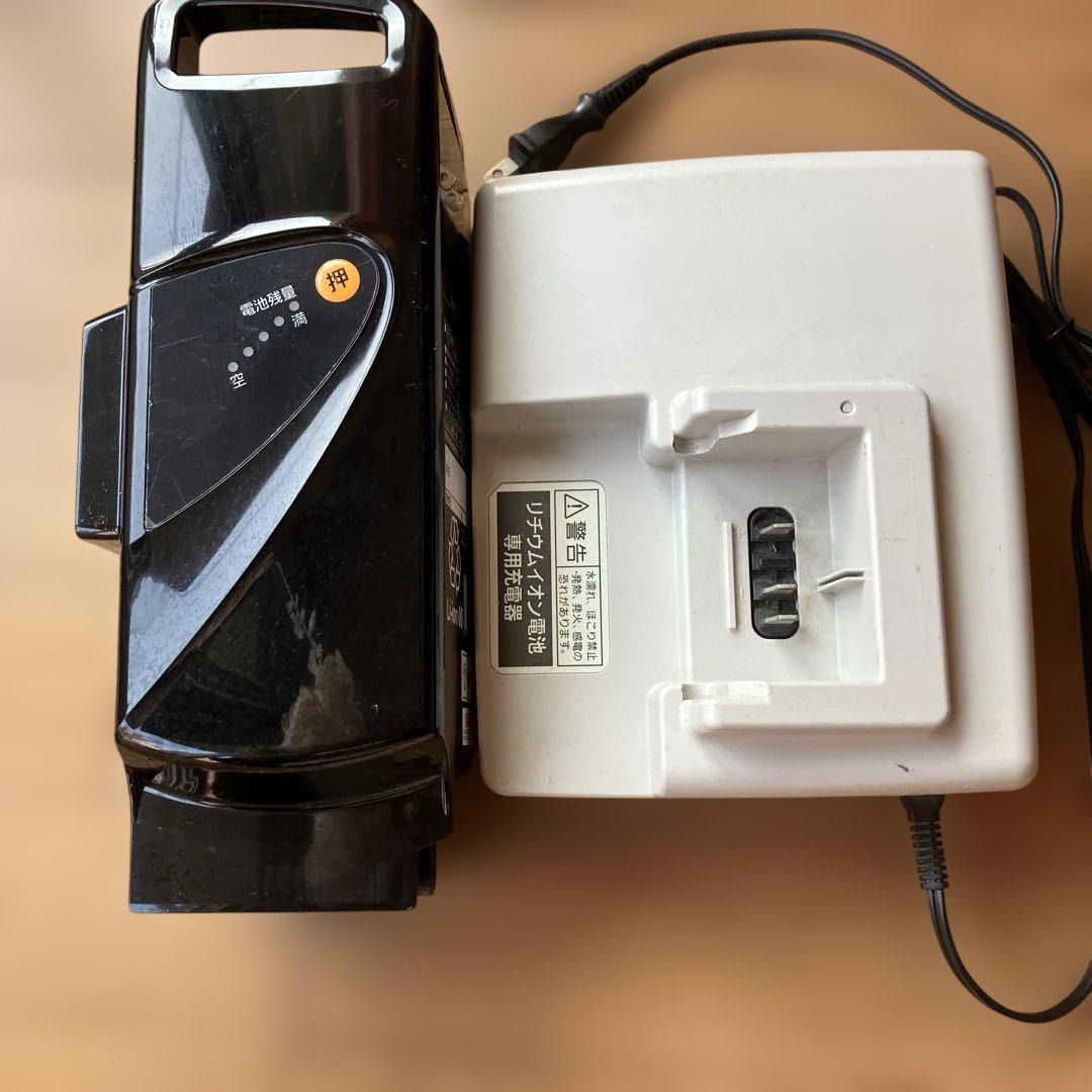 パナソニック 電動自転車用バッテリー NKY513B02B 8.9Ah、充電器