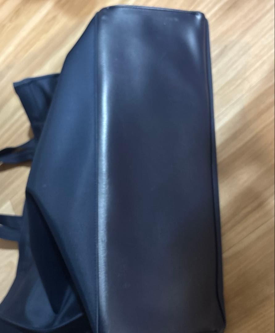 ファミリア　小学校受験　お受験　ネイビーサブバッグ　美品