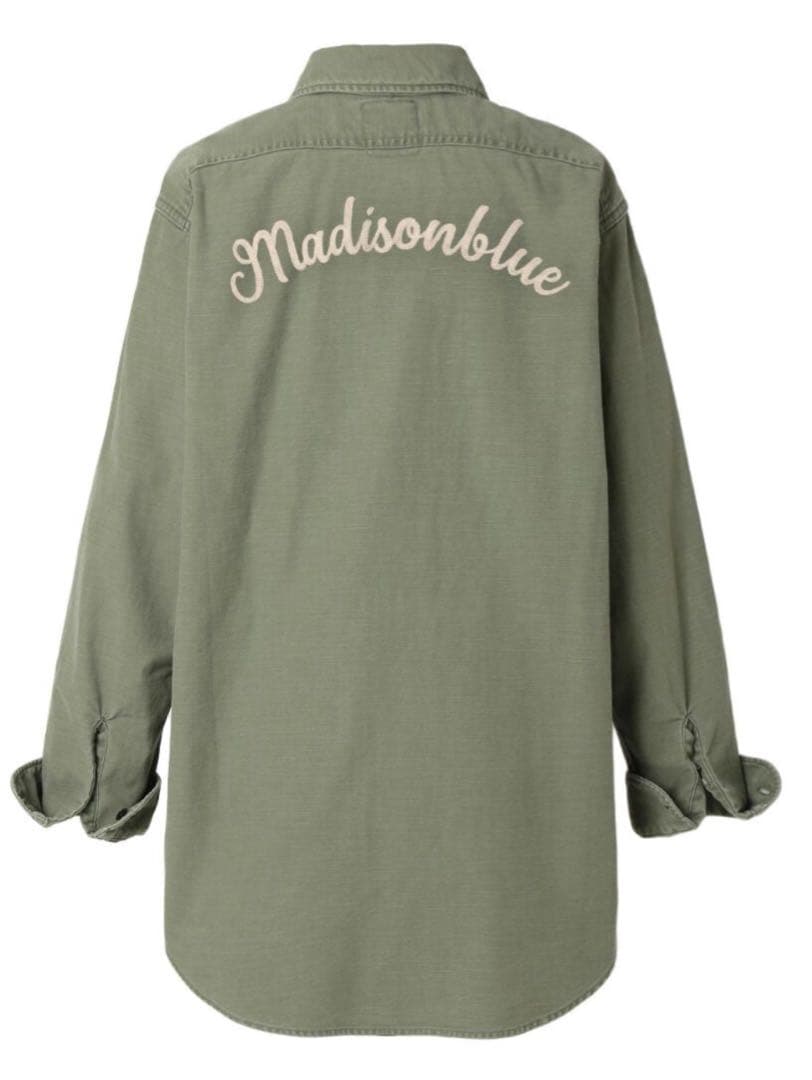 レア！カスタムオプション　madisonblue ハンプトン　シャツ　刺繍　00