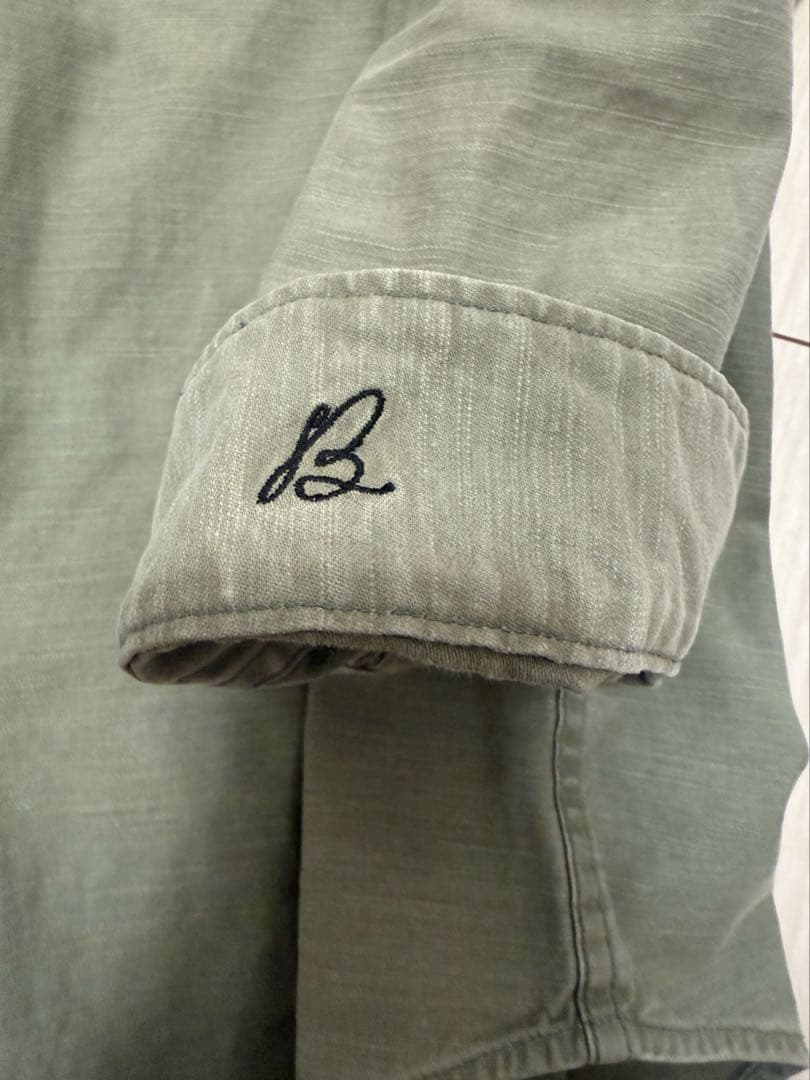 レア！カスタムオプション　madisonblue ハンプトン　シャツ　刺繍　00