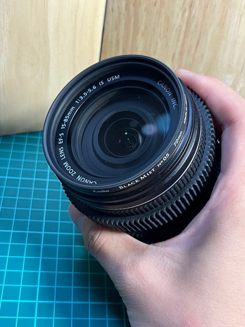 Canon EF-S 15-85mm レンズ + Kenkoブラックミストセット