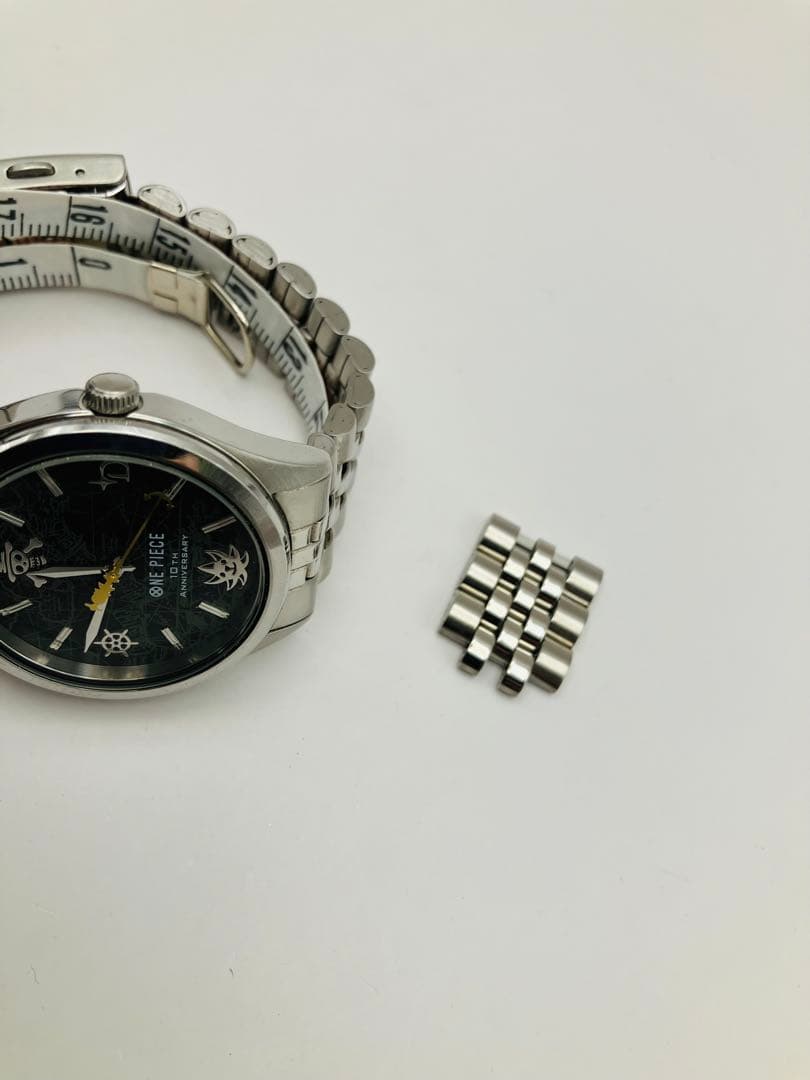 ワンピース 10周年 公式ウォッチ 黄金の指針 ゴールデンポース　不動