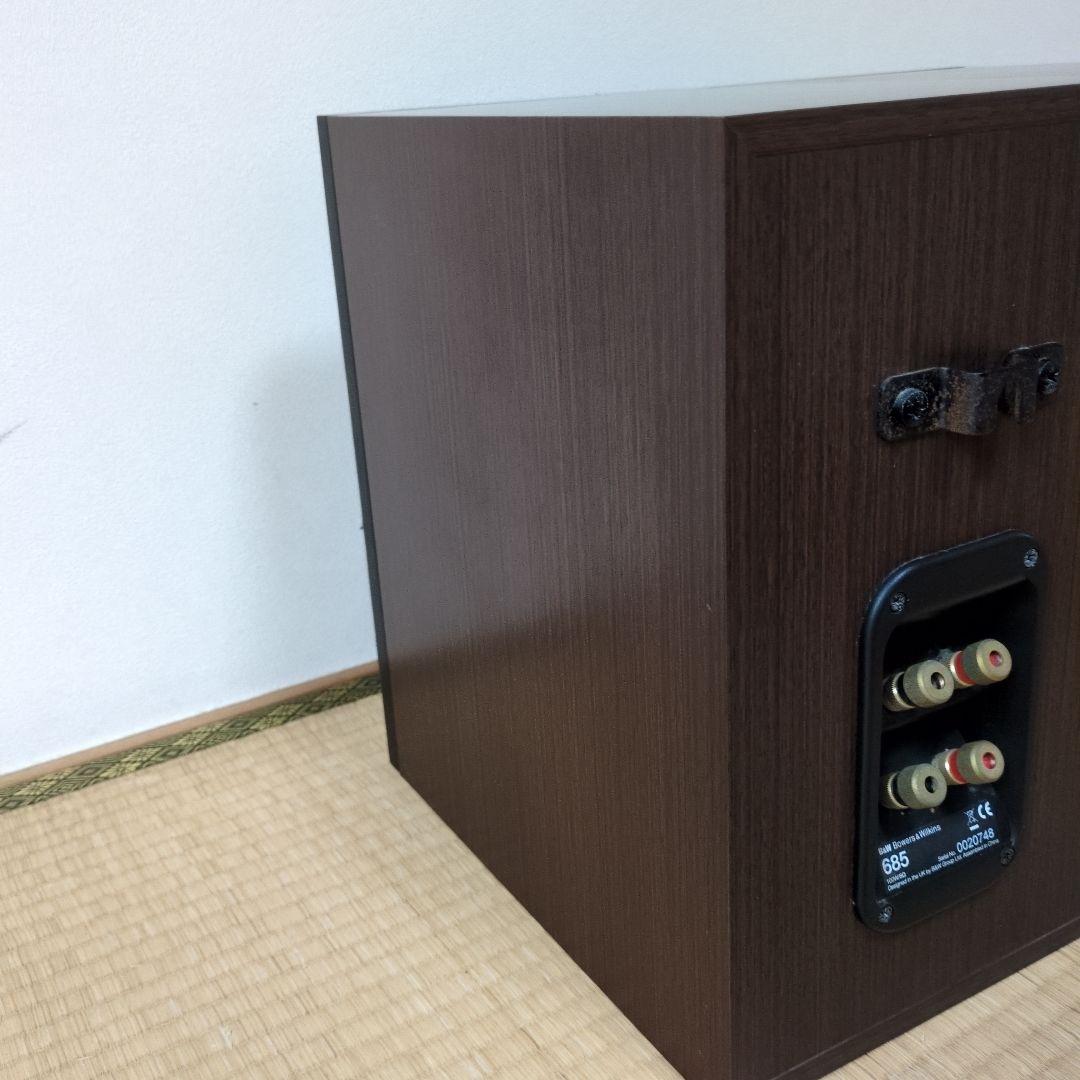 Bowers & Wilkins685 スピーカーペア　説明書＆ケーブル付き