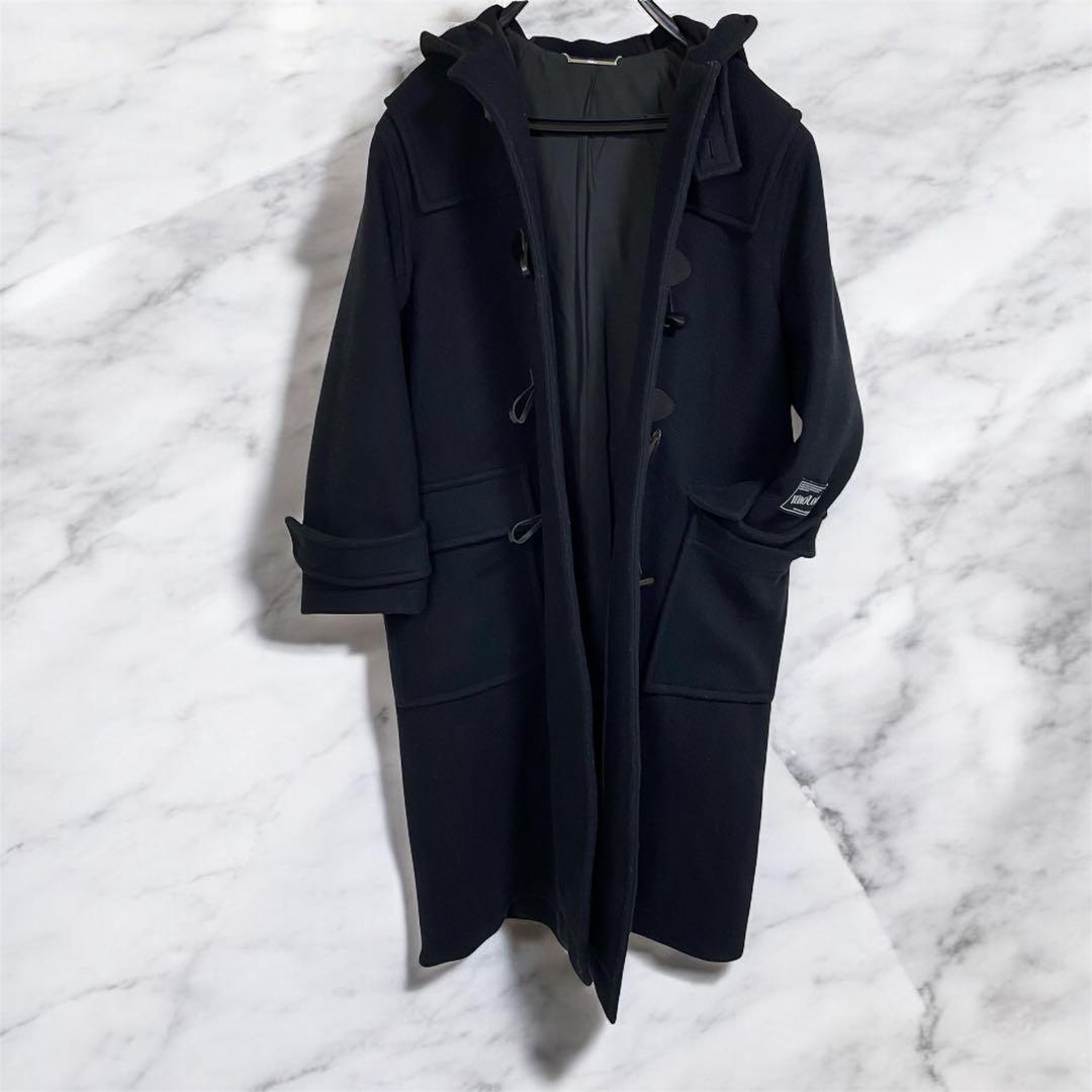 【即購入ok】MilaOwen ロングダッフルコート WOOLOOP ブラック