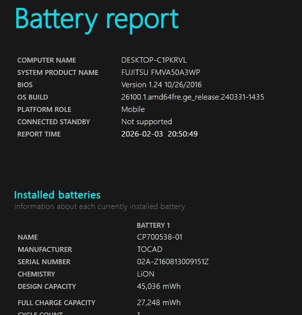 富士通 AH50/A3 i7 6700HQ 8G SSD480G Win11