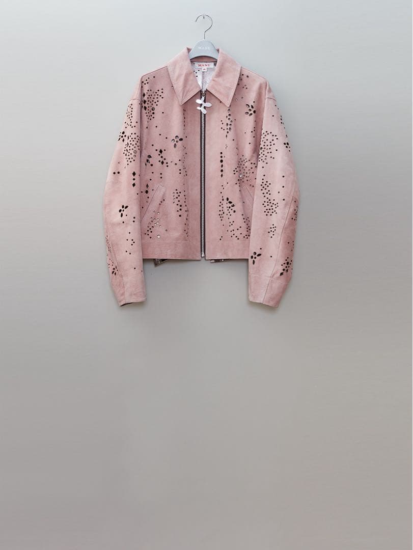 ジャケット・アウター MASU GALAXY-CUT LEATHER JACKET FW23