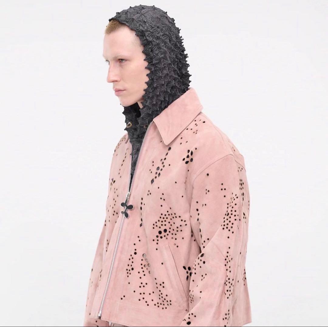 ジャケット・アウター MASU GALAXY-CUT LEATHER JACKET FW23