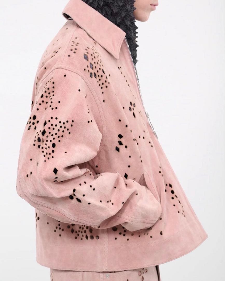 ジャケット・アウター MASU GALAXY-CUT LEATHER JACKET FW23