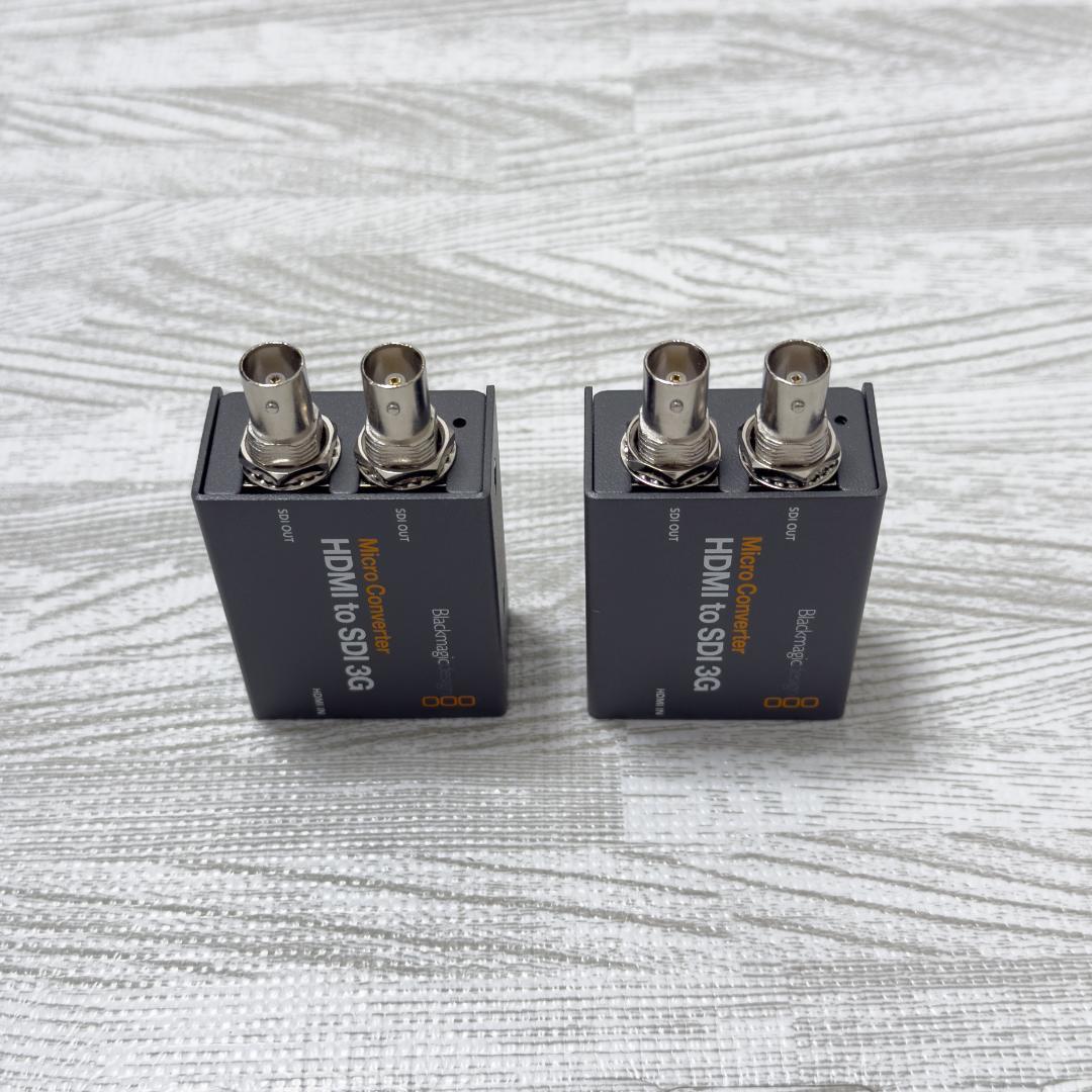 【美品】Blackmagic HDMI to SDI 3G コンバーター 2個