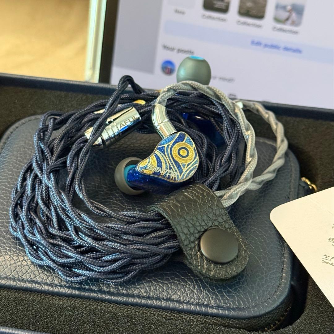 s*s様 【ほぼ未使用】AFUL / CANTOR 4.4mm 14BA イヤホ