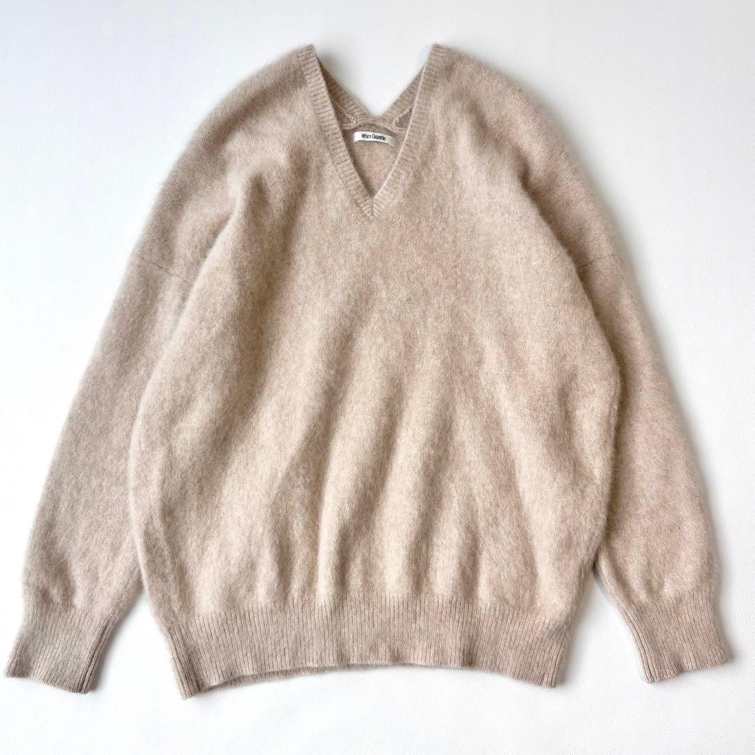 Whim Gazette ウィムガゼット FOXEY Vネックプルオーバー