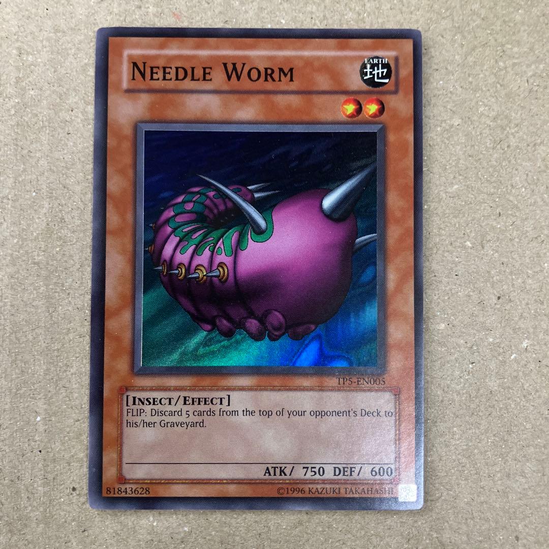 遊戯王 英語版 北米 TP5 ニードルワーム スーパーレア