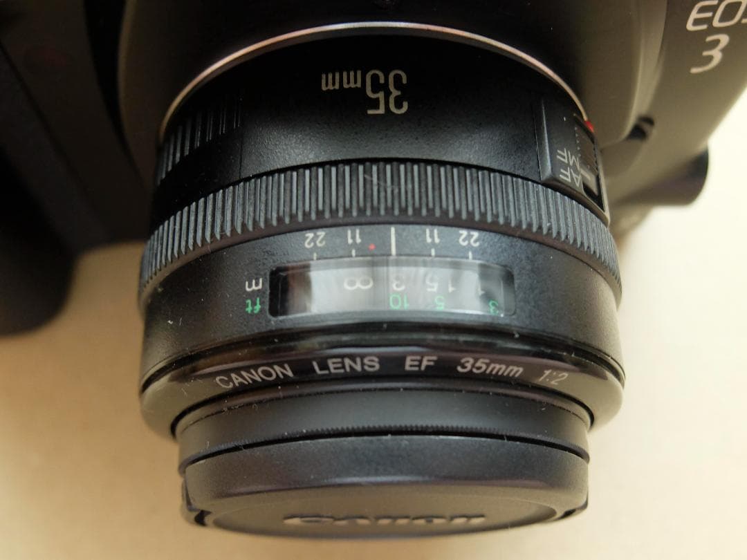 Canon　EOS　3＋35mm　f1.2