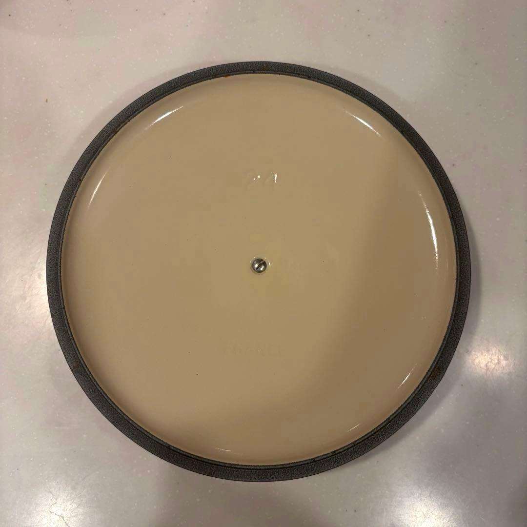 Le Creuset ココット・ロンド ホーロー鍋 24cm チェリーレッド