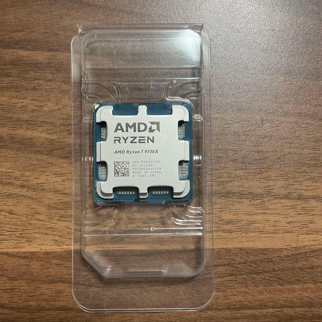 【新品未使用】Ryzen7 9700X 動作保証