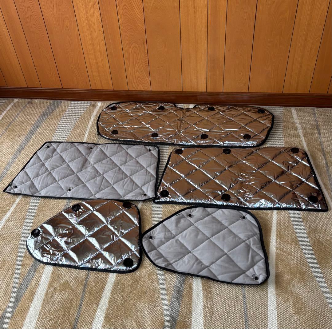 ◆プラド150系用◆アイズ・サンシェード◆フロント３枚+後部５枚＝８枚◆