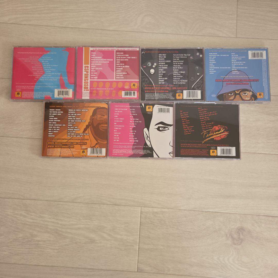 Grand Theft Auto バイスシティ サウンドトラックボックスセット