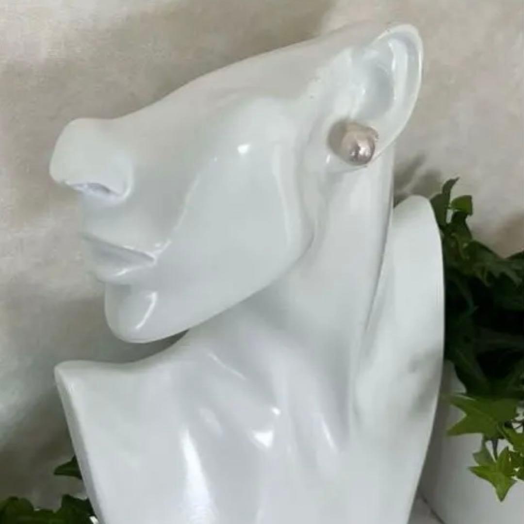 もろ様 リクエスト 4点 まとめ商品　淡水バロックパールピアス　シンプルピアス