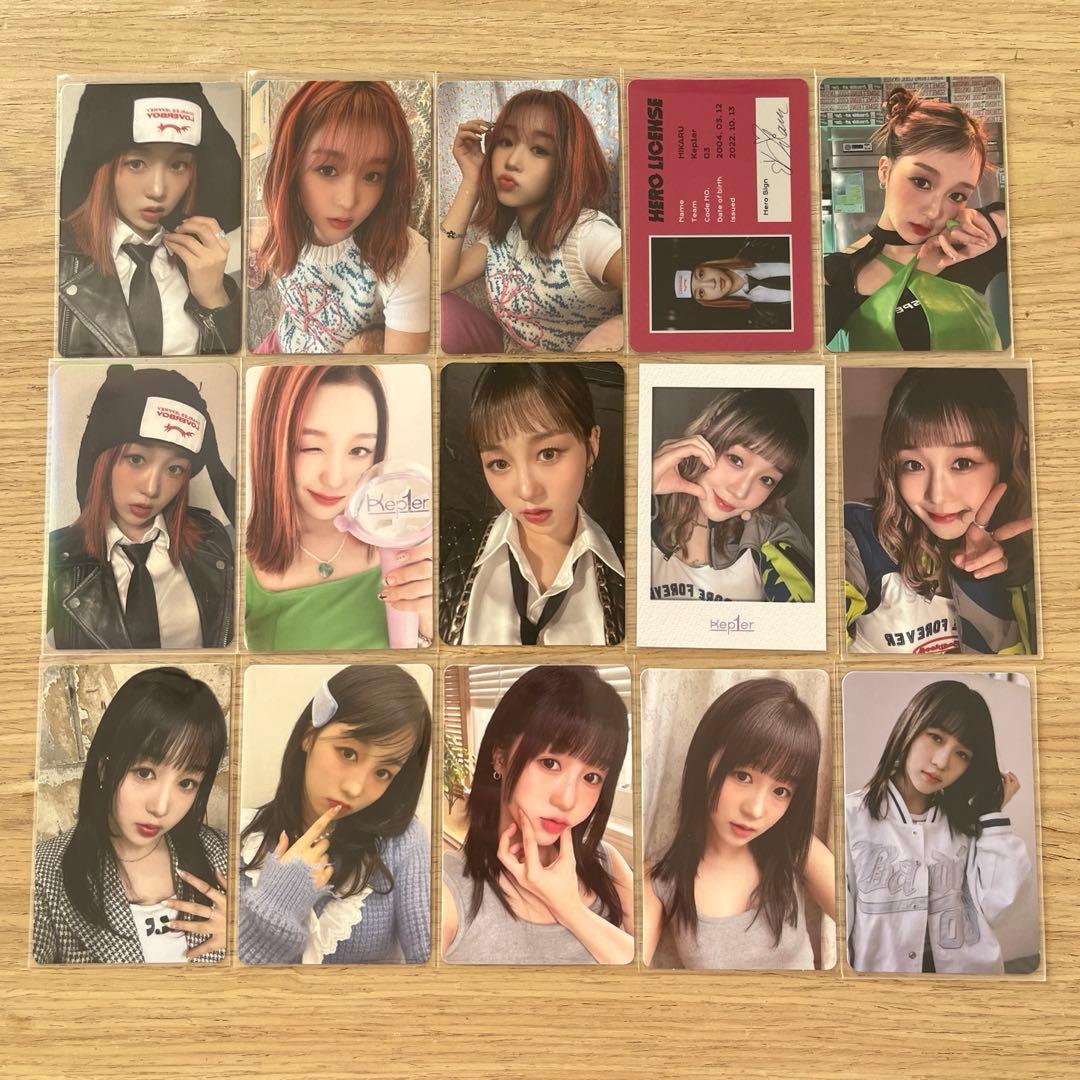 【購入前コメント必須】kep1er トレカ ヒカル 72枚セット