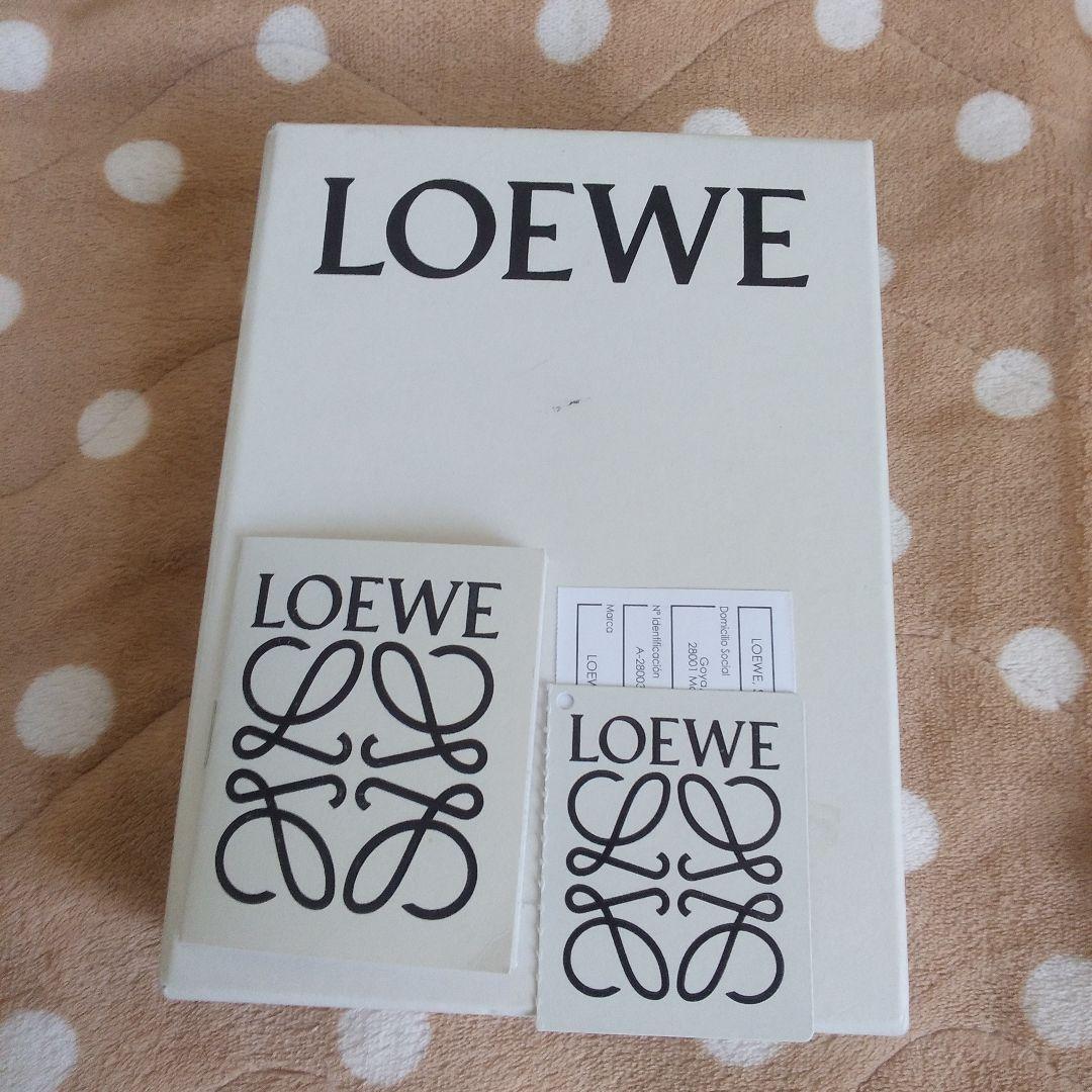 LOEWE 二つ折り財布 ベージュ/ブラウン