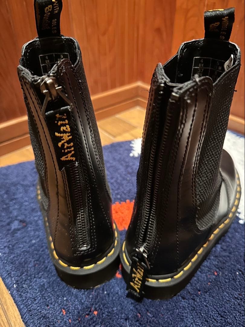 Dr. Martens ブラック サイドゴアブーツ　値下げ交渉⭕️