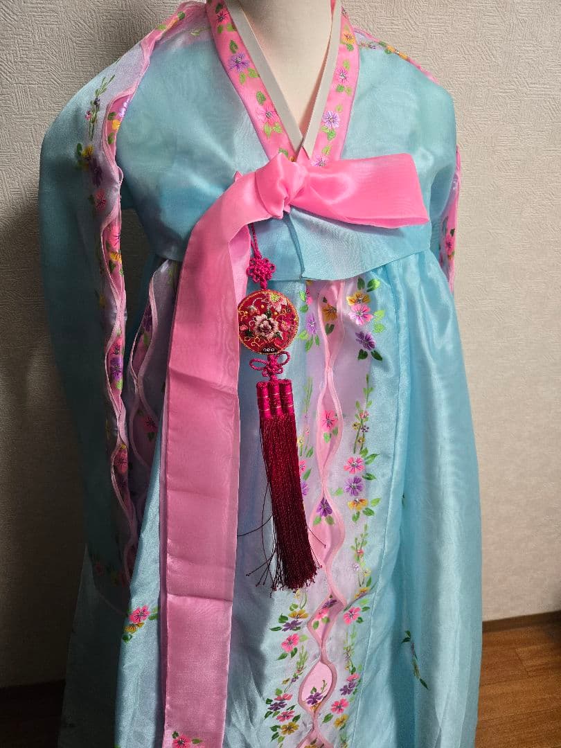 韓国伝統衣装 靴バッグセット 韓服 チマチョゴリ Sサイズ