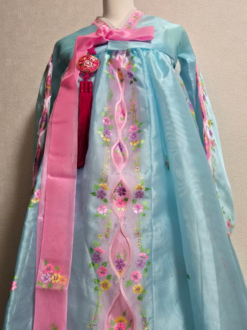 韓国伝統衣装 靴バッグセット 韓服 チマチョゴリ Sサイズ