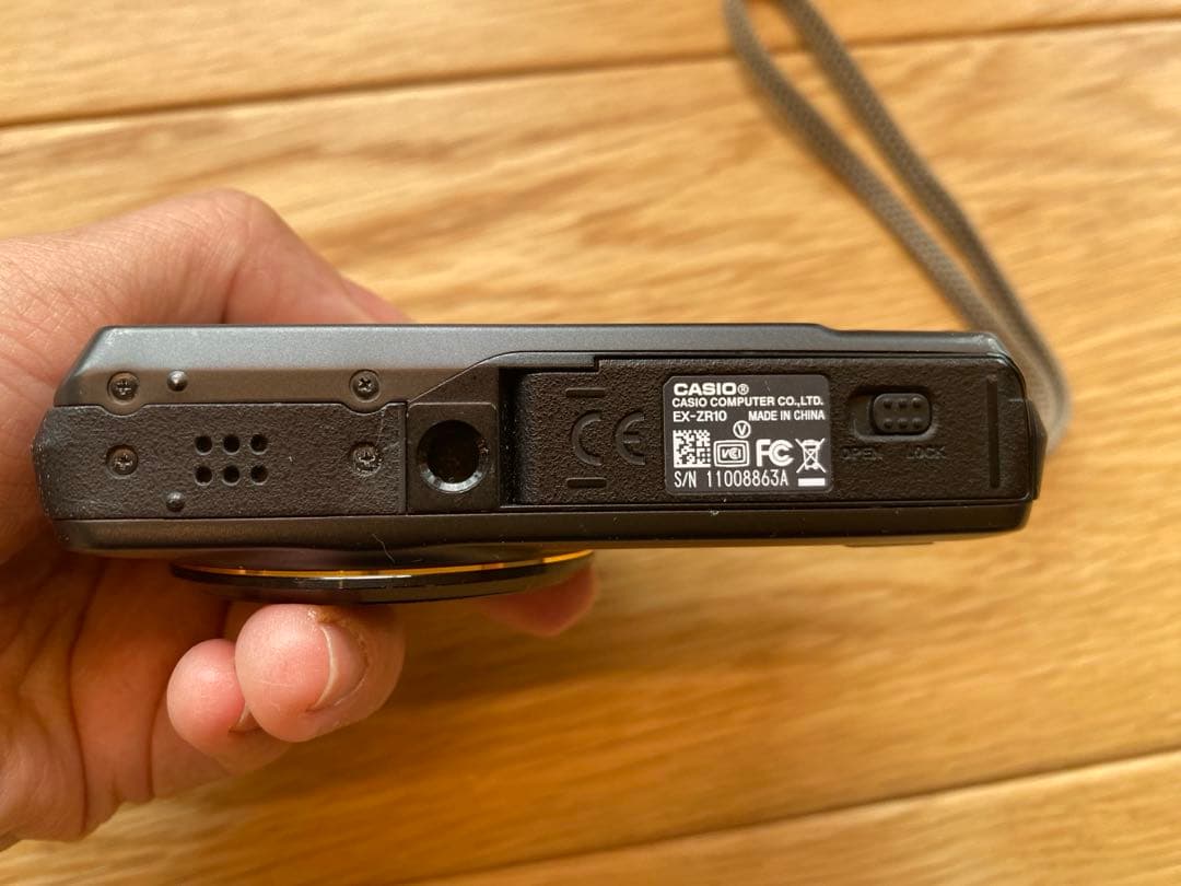 【動作未確認】CASIO EXILIM EX-ZR10 コンパクトデジタルカメラ