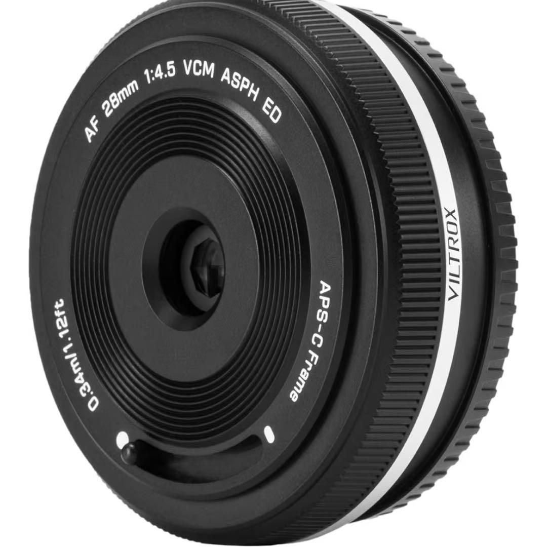 新品未開封 VILTLOX 28mmF4.5 パンケーキ FUJI Xマウント