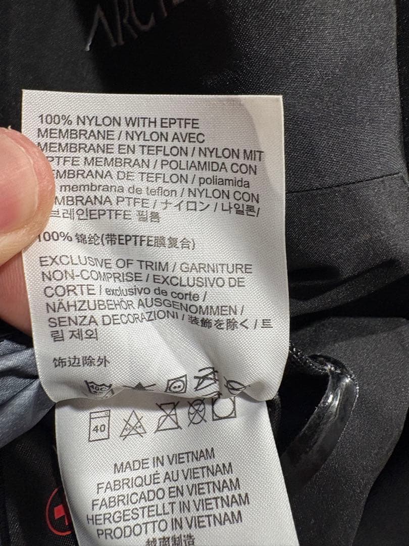 ARC'TERYX BETA ARジャケット　Mサイズ