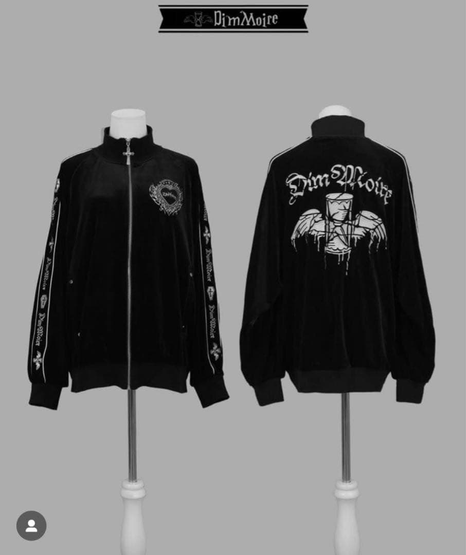 【本日1/24限定価格】DimMoire ディムモアール ベロアジャージトップス