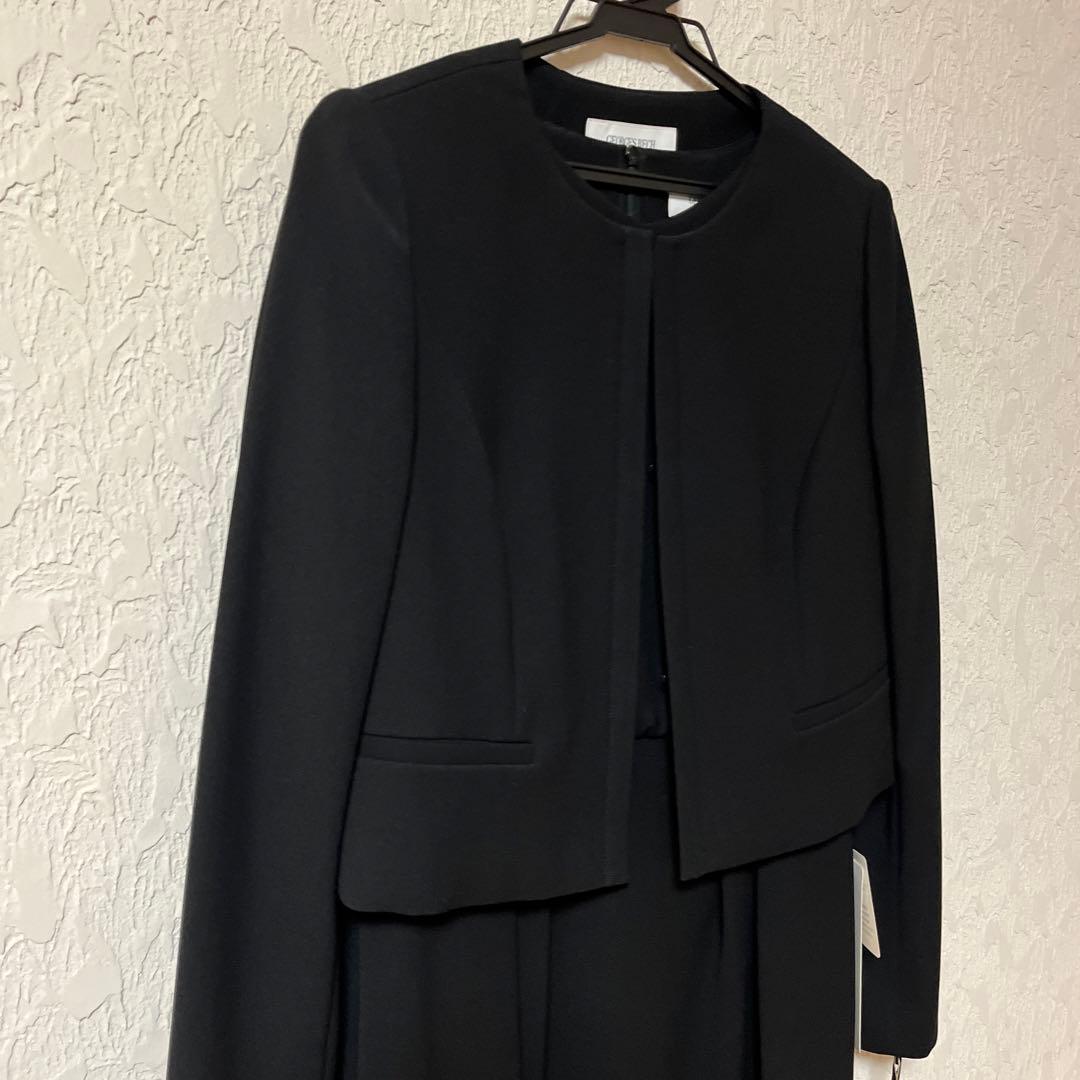 新品タグ付き　喪服 ES RECH ブラックフォーマル　ウォッシャブル