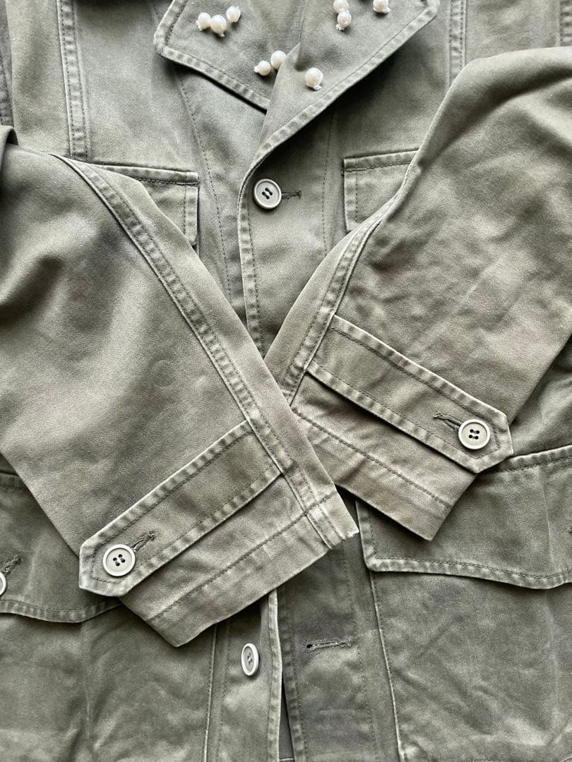 トリコ コムデギャルソン ミリタリージャケット レディース