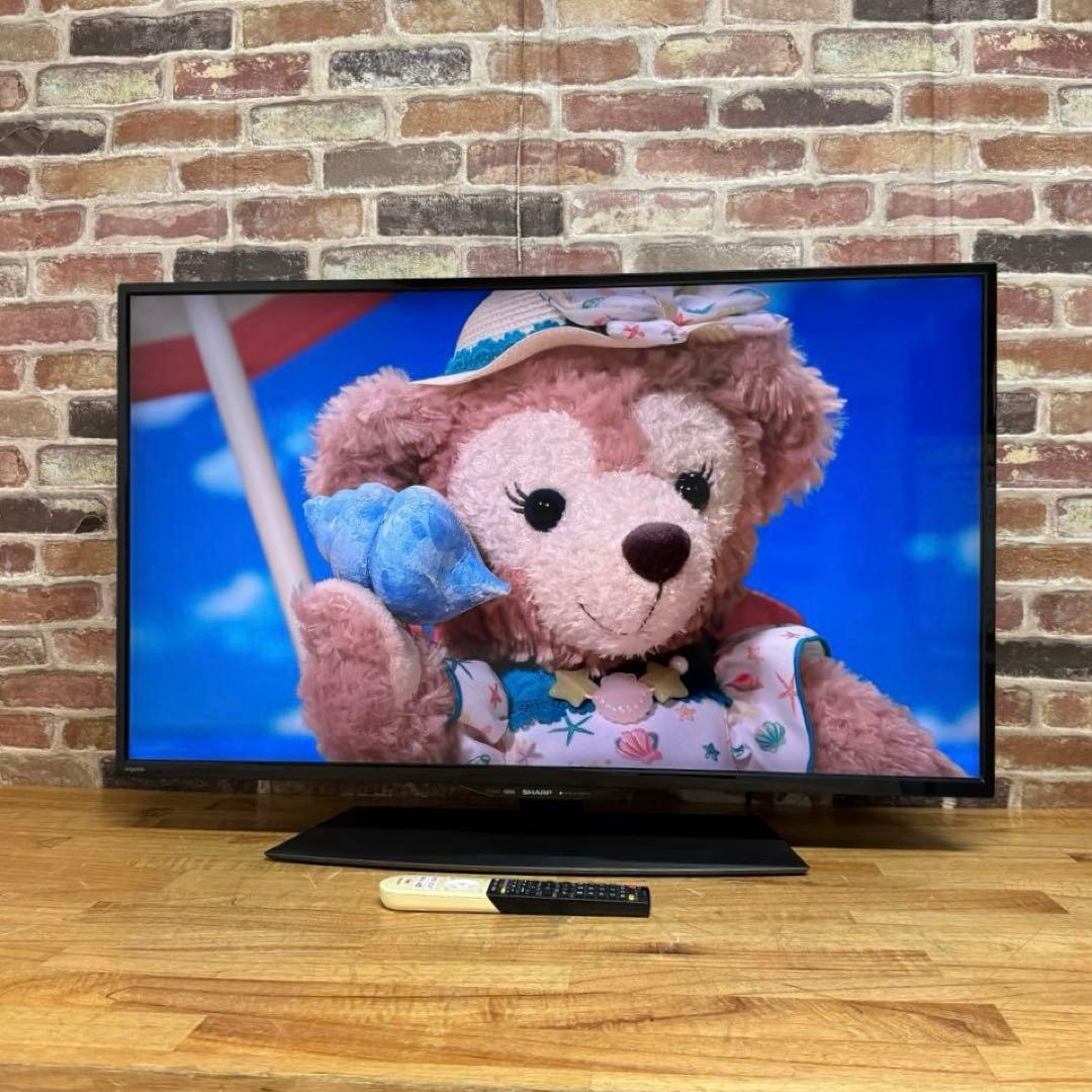 シャープ 40V型 4K液晶テレビ AQUOS 4T-C40BJ1 動画アプリ○