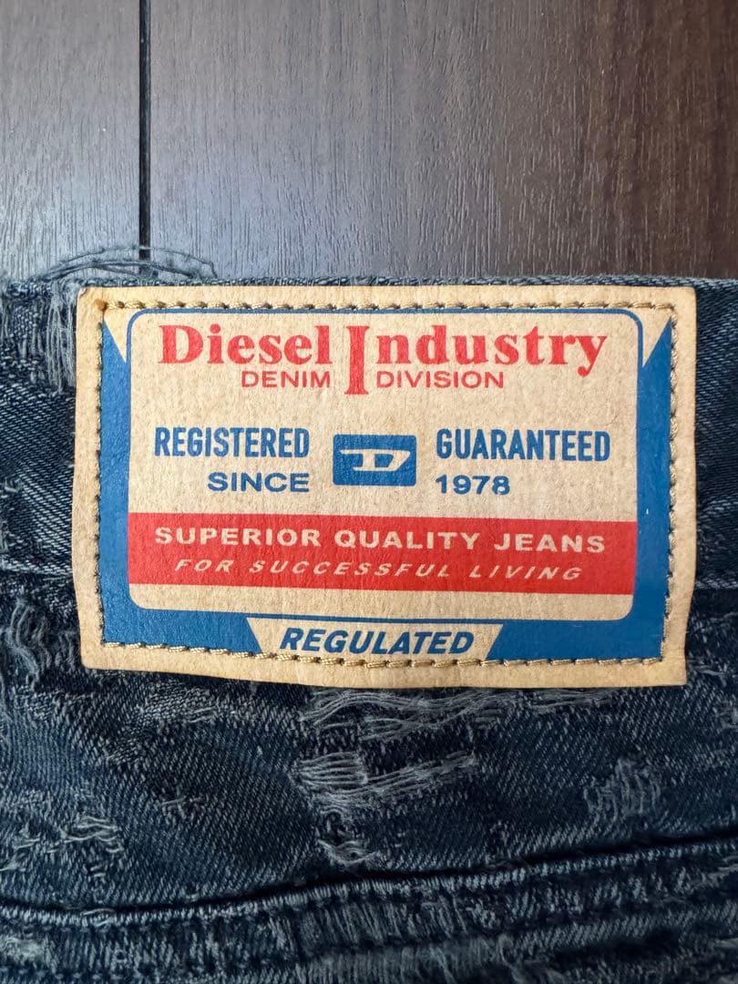 【極美品】ディーゼル ジーンズ 最新モデルD-Sire 007bv W23L30