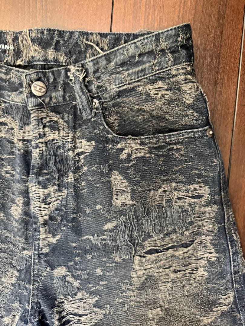 【極美品】ディーゼル ジーンズ 最新モデルD-Sire 007bv W23L30